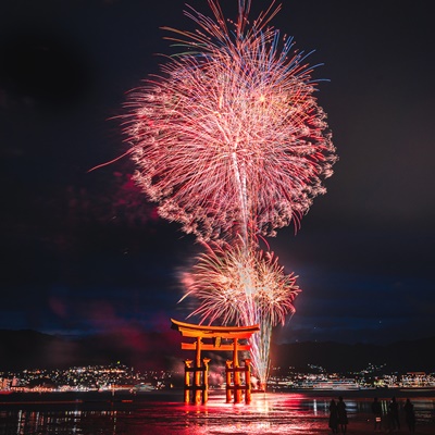 宮島花火