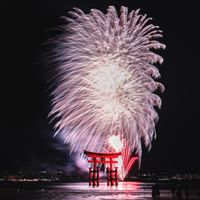 宮島花火